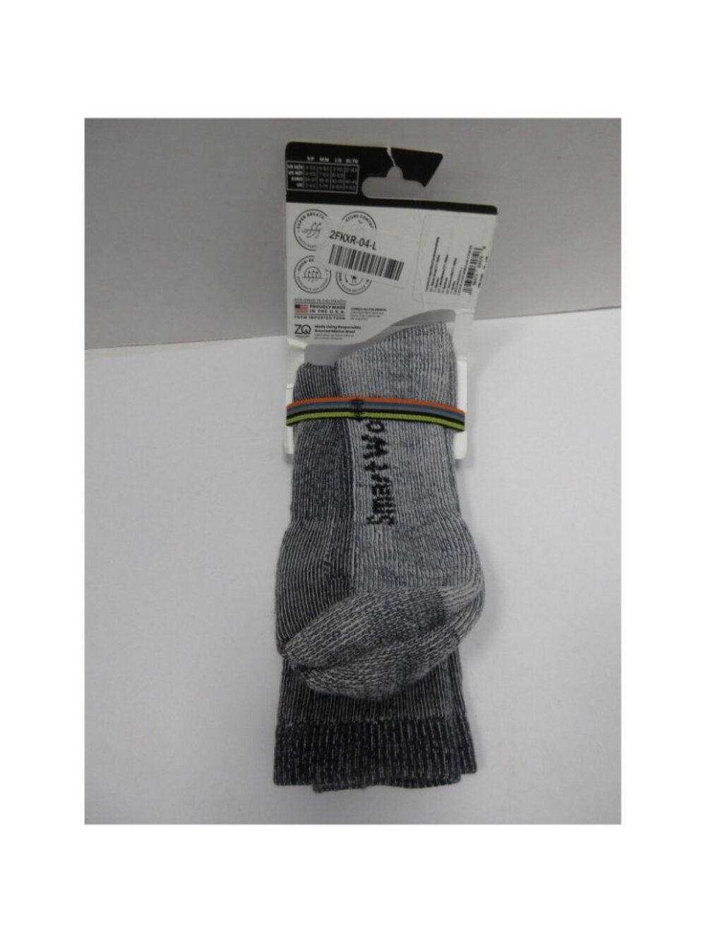 Smartwool Socks Large Wool Blend Edition Full Cushion Hike Crew NEW - Picture 2 of 7
